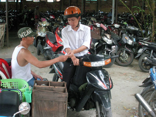 Phương pháp kiểm soát vé tay