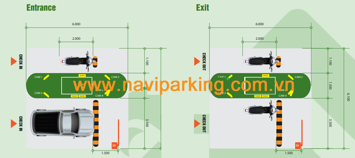 Máy giữ xe thông minh gói Tiết Kiệm