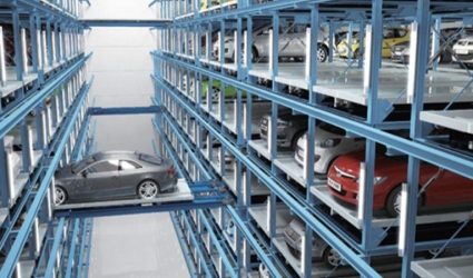 HỆ THỐNG ĐỖ XE TỰ ĐỘNG DẠNG “XE ĐẨY” – MULTIFLOOR CART TYPE PARKING