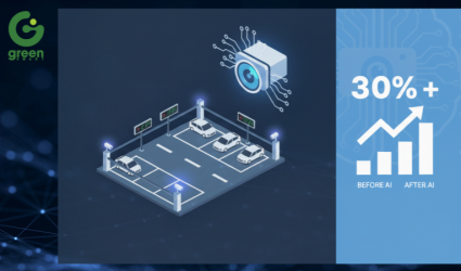 OPTIMIZE PARKING PERFORMANCE BY 30% WITH GREEN SMART A.I PARKING GUIDANCE SOLUTION